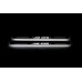 Накладки на пороги з підсвіткою Land Rover Discovery IV 2009-2016 (front doors) з лого Land Rover - (тип Static)