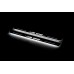 Накладки на пороги з підсвіткою Land Rover Discovery IV 2009-2016 (front doors) з лого Land Rover - (тип Static)