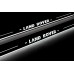 Накладки на пороги з підсвіткою Land Rover Discovery IV 2009-2016 (front doors) з лого Land Rover - (тип Static)