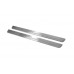 Накладки на пороги з підсвіткою Land Rover Discovery IV 2009-2016 (front doors) з лого Land Rover - (тип Static)