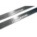 Накладки на пороги з підсвіткою Land Rover Discovery IV 2009-2016 (front doors) з лого Land Rover - (тип Static)