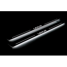 Накладки на пороги з підсвіткою Lexus GX I 2002-2009 - (тип Static)