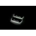 Накладки на пороги з підсвіткою Mercedes ML W164 2005-2011 (rear doors) - (тип Static)
