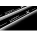 Накладки на пороги з підсвіткою Mitsubishi Lancer Evolution X 2007-2016 (front doors) - (тип Static)