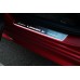 Накладки на пороги з підсвіткою Mitsubishi Lancer X 2007+ (front doors) - (тип Static)