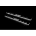 Накладки на пороги з підсвіткою Mitsubishi Outlander Sport 2010+ (front doors) - (тип Static)