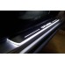 Накладки на пороги з підсвіткою Mitsubishi Outlander II 2007-2012 (front doors) - (тип Static)