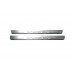Накладки на пороги з підсвіткою Mitsubishi Outlander II 2007-2012 з логотипом Outlander XL (front doors) - (тип Static)