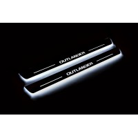 Накладки на пороги з підсвіткою Mitsubishi Outlander III 2012+ (front doors) - (тип Static) Накладки на пороги з підсвіткою Mitsubishi Outlander III 2012+ (front doors) - (тип Static)