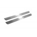 Накладки на пороги з підсвіткою Mitsubishi Outlander III 2012+ (front doors) - (тип Static)