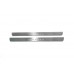 Накладки на пороги з підсвіткою Mitsubishi Outlander III 2012+ (front doors) - (тип Static)
