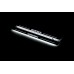Накладки на пороги з підсвіткою Nissan Qashqai II 2013+ (front doors) - (тип Static)