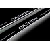 Накладки на пороги з підсвіткою Nissan Qashqai II 2013+ (front doors) - (тип Static)