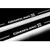 Накладки на пороги з підсвіткою Opel Grandland X 2017+ (front doors) - (тип Static)