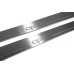 Накладки на пороги з підсвіткою Opel Insignia I 2008-2017 з лого OPC (front doors) - (тип Static)