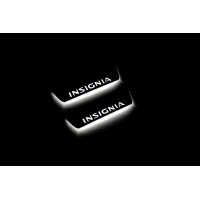 Накладки на пороги з підсвіткою Opel Insignia I 2008-2017 (rear doors) - (тип Static) Накладки на пороги з підсвіткою Opel Insignia I 2008-2017 (rear doors) - (тип Static)