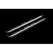 Накладки на пороги з підсвіткою Range Rover III 2002-2012 (front doors) - (тип Static)