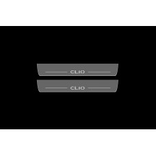 Накладки на пороги з підсвіткою Renault Clio III 2005-2012 / Clio IV 2012–2019 - (тип Static)