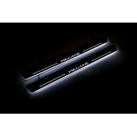 Накладки на пороги з підсвіткою Renault Megane III 2009-2015 - (тип Static) Накладки на пороги з підсвіткою Renault Megane III 2009-2015 - (тип Static)