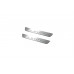 Накладки на пороги з підсвіткою Seat Leon III 2013-2020 (rear doors) - (тип Static)