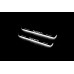 Накладки на пороги з підсвіткою Skoda SuperB II 2008-2015 (rear doors) - (тип Static)