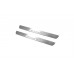 Накладки на пороги з підсвіткою Skoda SuperB II 2008-2015 (rear doors) - (тип Static)