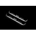 Накладки на пороги з підсвіткою Skoda Yeti 2009-2017 (front doors) - (тип Static)