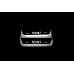 Накладки на пороги з підсвіткою Skoda Yeti 2009-2017 (rear doors) - (тип Static)