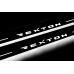 Накладки на пороги з підсвіткою SsangYong Rexton II 2006-2012 (front doors) - (тип Static)