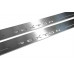 Накладки на пороги з підсвіткою SsangYong Rexton II 2006-2012 (front doors) - (тип Static)