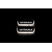 Накладки на пороги з підсвіткою Suzuki Vitara 2015+ (rear doors) - (тип Static)