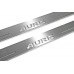Накладки на пороги з підсвіткою Toyota Auris II 2013+ (front doors) - (тип Static)