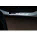 Накладки на пороги з підсвіткою Toyota Rav4 V 2019+ (front doors) - (тип Static)