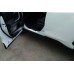 Накладки на пороги з підсвіткою Toyota Rav4 V 2019+ (front doors) - (тип Static)