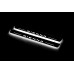 Накладки на пороги з підсвіткою Toyota Sienna III 2011–2020 (front doors) - (тип Static)