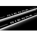 Накладки на пороги з підсвіткою Toyota Sienna III 2011–2020 (front doors) - (тип Static)