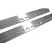Накладки на пороги з підсвіткою Toyota Sienna III 2011–2020 (front doors) - (тип Static)