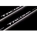Накладки на пороги з підсвіткою Toyota Tacoma III 2016+ (front doors) - (тип Static)