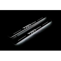 Накладки на пороги з підсвіткою Toyota Tacoma III 2016+ з логотипом "TRDpro" (rear doors) - (тип Static) Накладки на пороги з підсвіткою Toyota Tacoma III 2016+ з логотипом "TRDpro" (rear doors) - (тип Static)