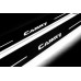 Накладки на пороги з підсвіткою Toyota Camry V50 2012-2018 - (тип Static)