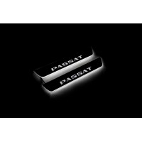 Накладки на пороги з підсвіткою Volkswagen Passat B7 EU 2010-2015 (rear doors) - (тип Static) Накладки на пороги з підсвіткою Volkswagen Passat B7 EU 2010-2015 (rear doors) - (тип Static)