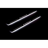 Накладки на пороги з підсвіткою Volkswagen Passat B7 USA 2011-2019 (front doors) - (тип Static) Накладки на пороги з підсвіткою Volkswagen Passat B7 USA 2011-2019 (front doors) - (тип Static)