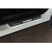 Накладки на пороги з підсвіткою Volkswagen Touareg II 2010-2018 (front doors) - (тип Static)