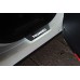 Накладки на пороги з підсвіткою Volkswagen Touareg II 2010-2018 (rear doors) - (тип Static)