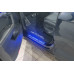 Накладки на пороги з підсвіткою Volkswagen Touareg III 2018+ (front doors) - (тип Static)