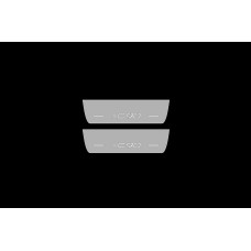 Накладки на пороги з підсвіткою Volvo XC90 II 2015+ (rear doors) - (тип Static)